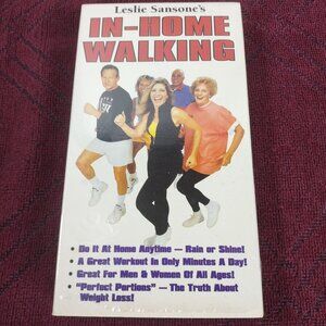 Leslie Sansone's In-Home Walking-1998- Exercise - VHS Tape - Used